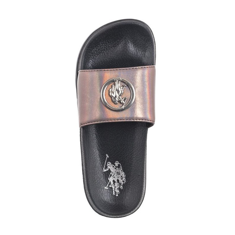 U.S. Polo Assn. Ivy002 Blk IVY002W/4Y1 (US195-b) Women's Shoes/Flip Flops