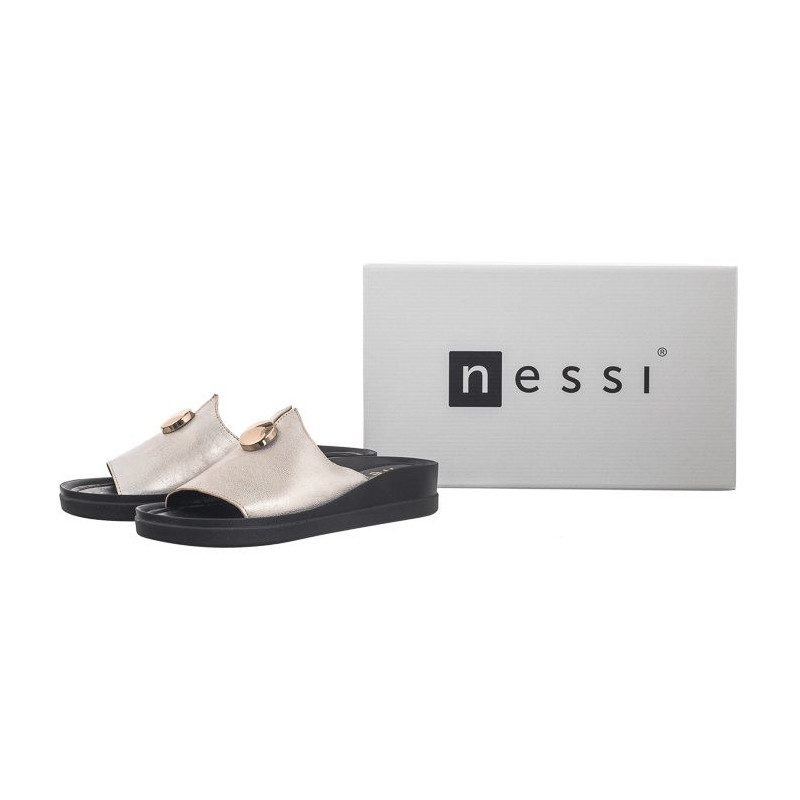 Nessi Złote 24452_ 815 (NE384-b) Women's Shoes/Flip Flops