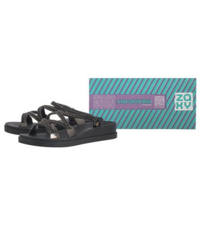 Zaxy Tramas Slide AD JJ285230/AC490 Black (ZA181-a) Women's Shoes/Flip Flops