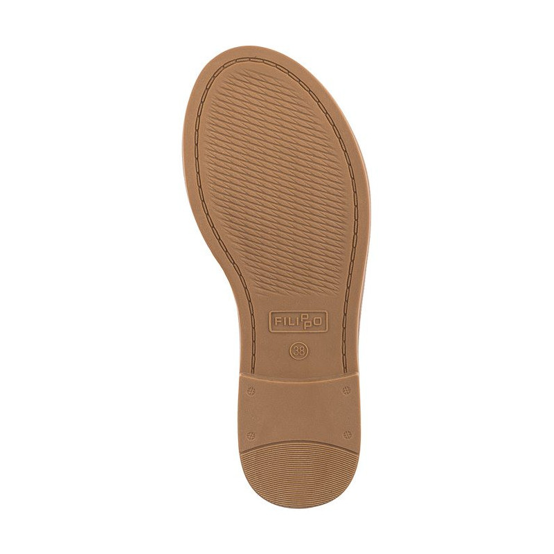 Filippo Złote DK3703/24 GO (FO100-a) Women's Shoes/Flip Flops