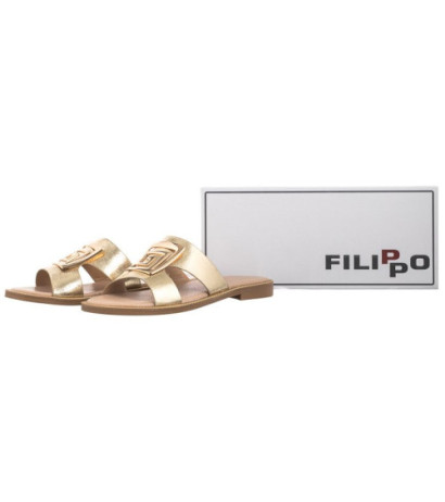 Filippo Złote DK3703/24 GO (FO100-a) Women's Shoes/Flip Flops