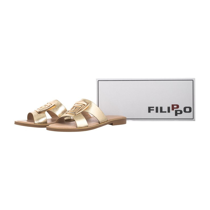 Filippo Złote DK3703/24 GO (FO100-a) Women's Shoes/Flip Flops