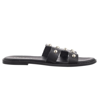 Venezia Czarne MRZ00092 Black (VE778-a) Women's Shoes/Flip Flops