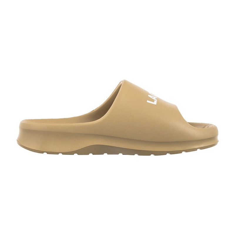 Lacoste Serve Slide 2.0 124 1 CFA Lt Brw/Lt Brw 747CFA0020CJ2 (LC441-a) Women's Shoes/Flip Flops