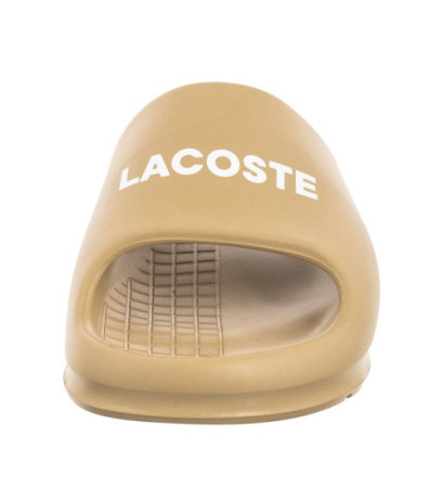 Lacoste Serve Slide 2.0 124 1 CFA Lt Brw/Lt Brw 747CFA0020CJ2 (LC441-a) Women's Shoes/Flip Flops