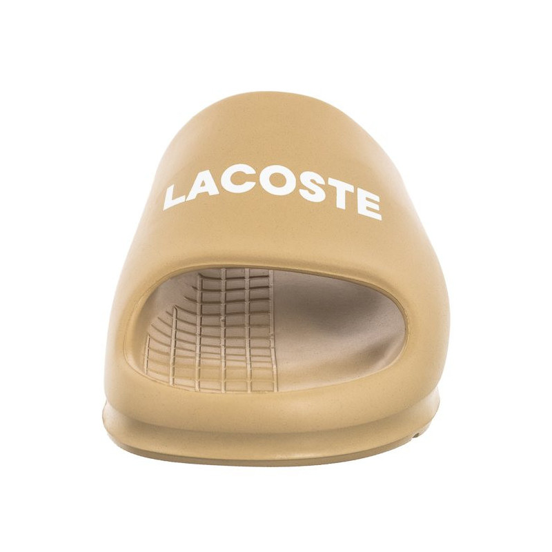 Lacoste Serve Slide 2.0 124 1 CFA Lt Brw/Lt Brw 747CFA0020CJ2 (LC441-a) Women's Shoes/Flip Flops