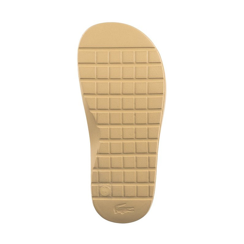 Lacoste Serve Slide 2.0 124 1 CFA Lt Brw/Lt Brw 747CFA0020CJ2 (LC441-a) Women's Shoes/Flip Flops