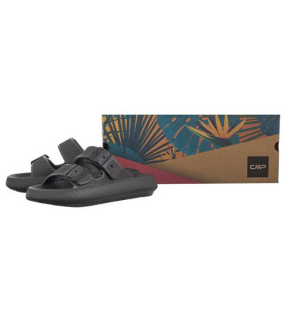 CMP Belem Wmn Slipper 3Q90646 U901 Nero (CM24-b) Women's Shoes/Flip Flops