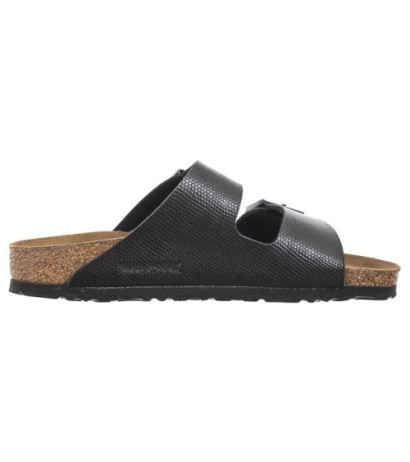 Birkenstock Arizona BS Shiny Lizard Black 1027835 (BK269-a) Women's Shoes/Flip Flops