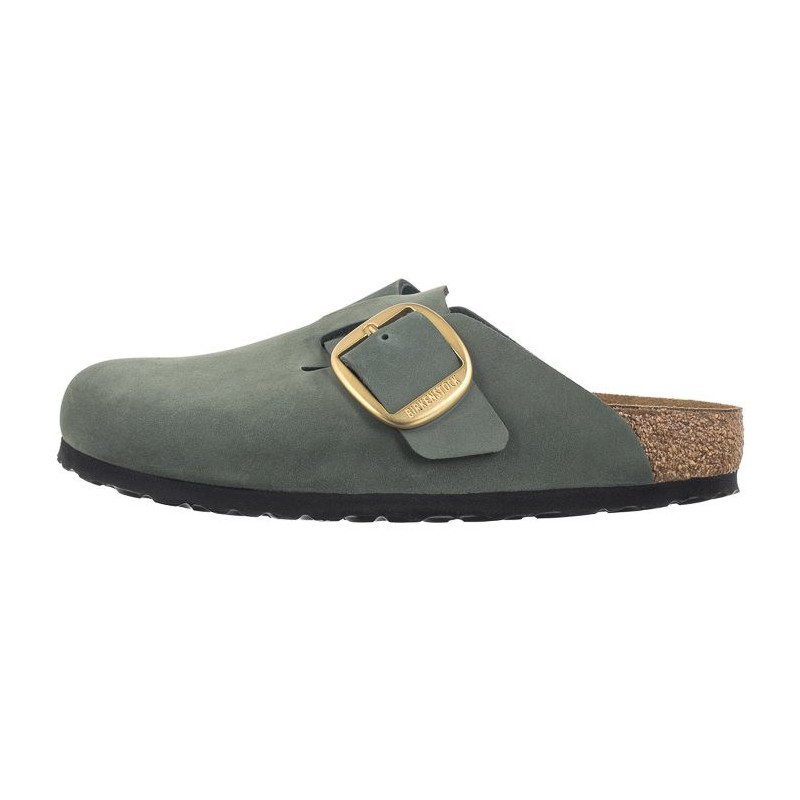 Birkenstock Boston Big Buckle Thyme 1028033 (BK267-b) Women's Shoes/Flip Flops