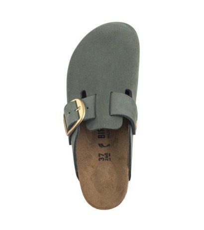 Birkenstock Boston Big Buckle Thyme 1028033 (BK267-b) Women's Shoes/Flip Flops