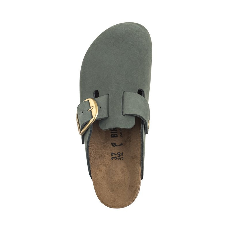 Birkenstock Boston Big Buckle Thyme 1028033 (BK267-b) Women's Shoes/Flip Flops