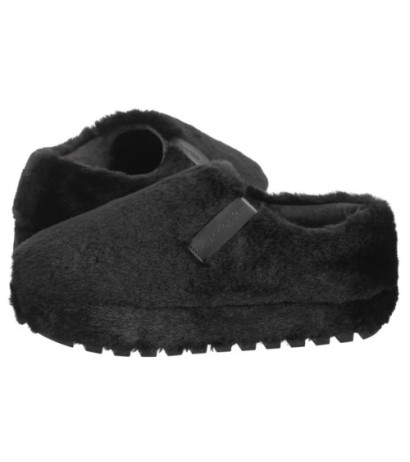 Calvin Klein Home Anke Slipper Wn Fur Triple Black YW0YW01596 0GJ (CK592-a) Women's Shoes/Flip Flops