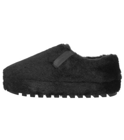 Calvin Klein Home Anke Slipper Wn Fur Triple Black YW0YW01596 0GJ (CK592-a) Women's Shoes/Flip Flops