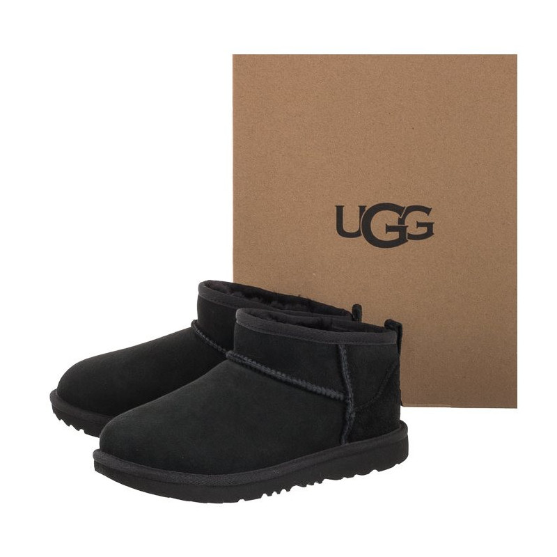 UGG Kid's Classic Ultra Mini 1130750 BLK (UA72-a) ankle boots