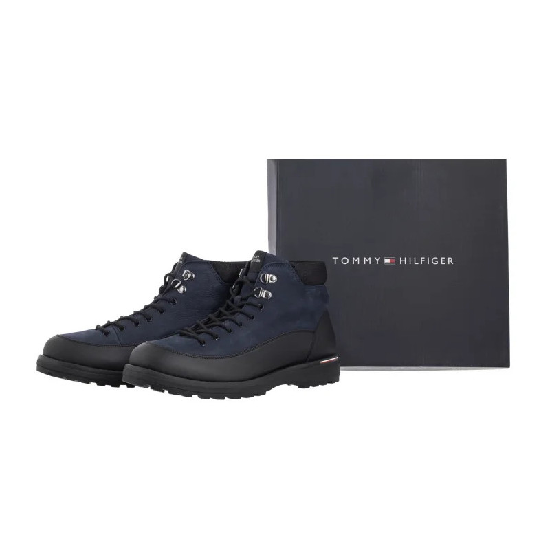 Tommy Hilfiger Corporate Outdoor Nubuck Boot Desert Sky FM0FM05190 DW5 (TH1215-a) shoes