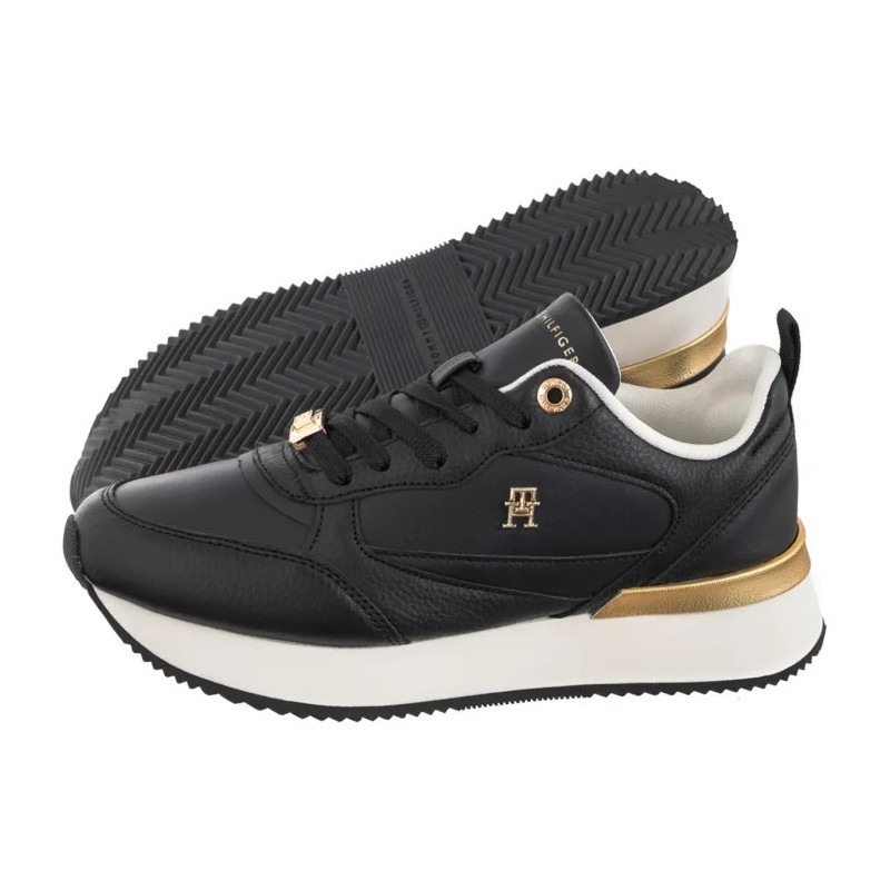 Tommy Hilfiger Femine Runner Black FW0FW08117 BDS (TH1214-a) sports Shoes