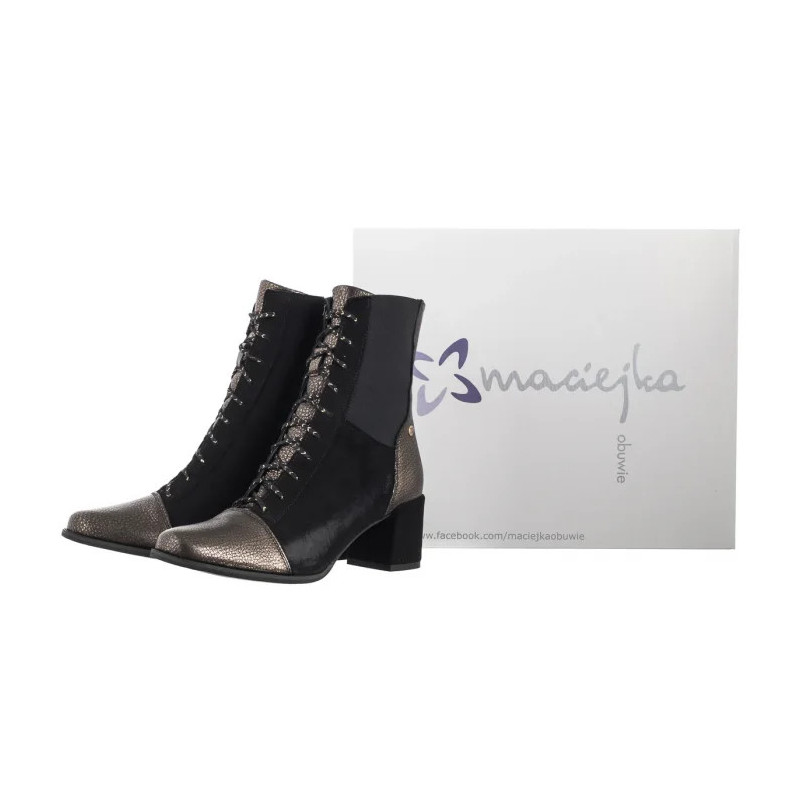 Maciejka Czarne 06703-01/00-7 (MA1291-a) shoes