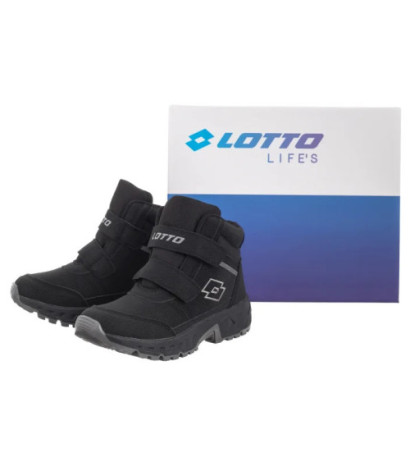 Lotto Evedal Mid K 2600430K 1111 Black (LO6-a) boots