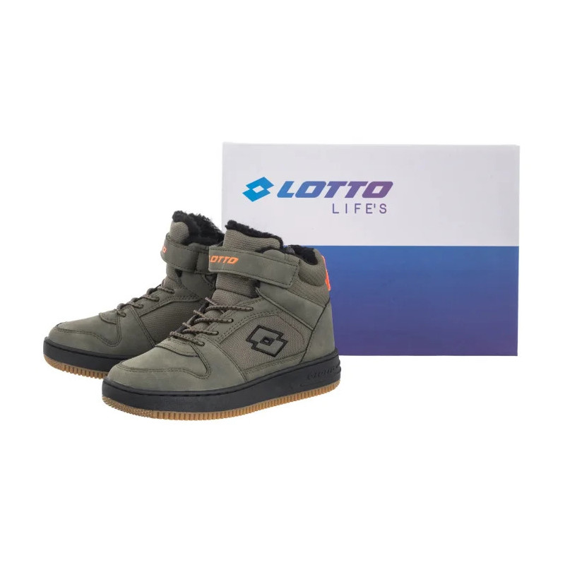 Lotto Prehna Fur K 2600470K 6711 Olive/Black (LO2-b) sports shoes