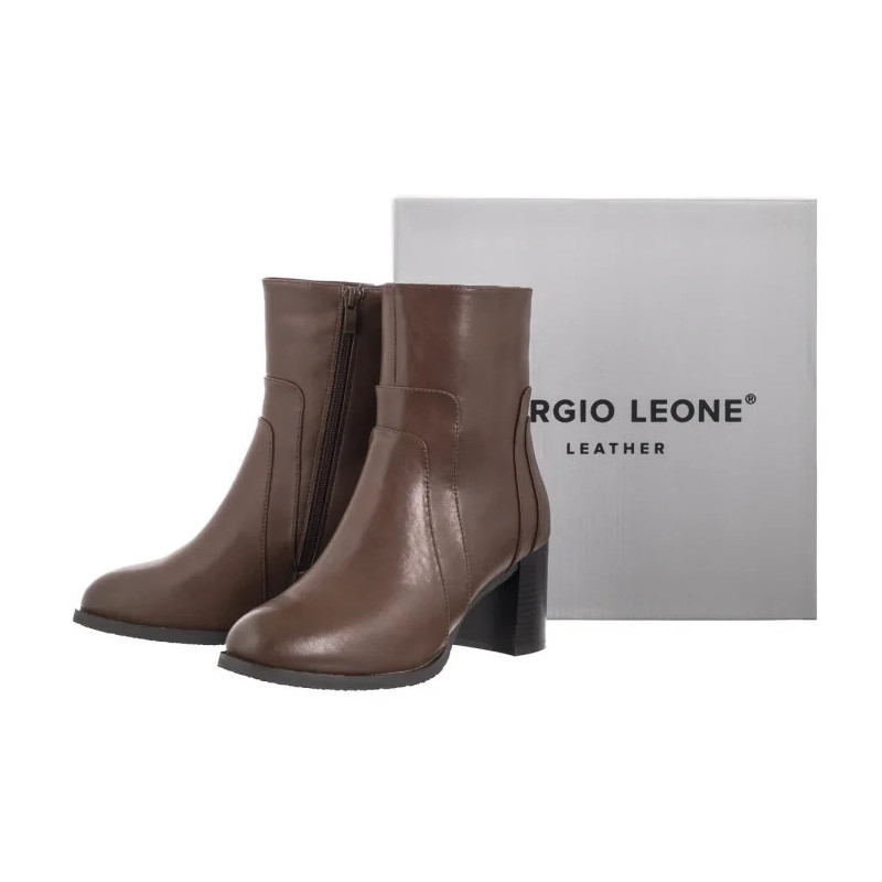 Sergio Leone Brązowe BT 675-S (SL558-a) shoes