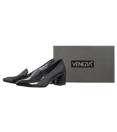 Venezia Czarne Lakierowane A012PABLOBM028 (VE803-a) shoes