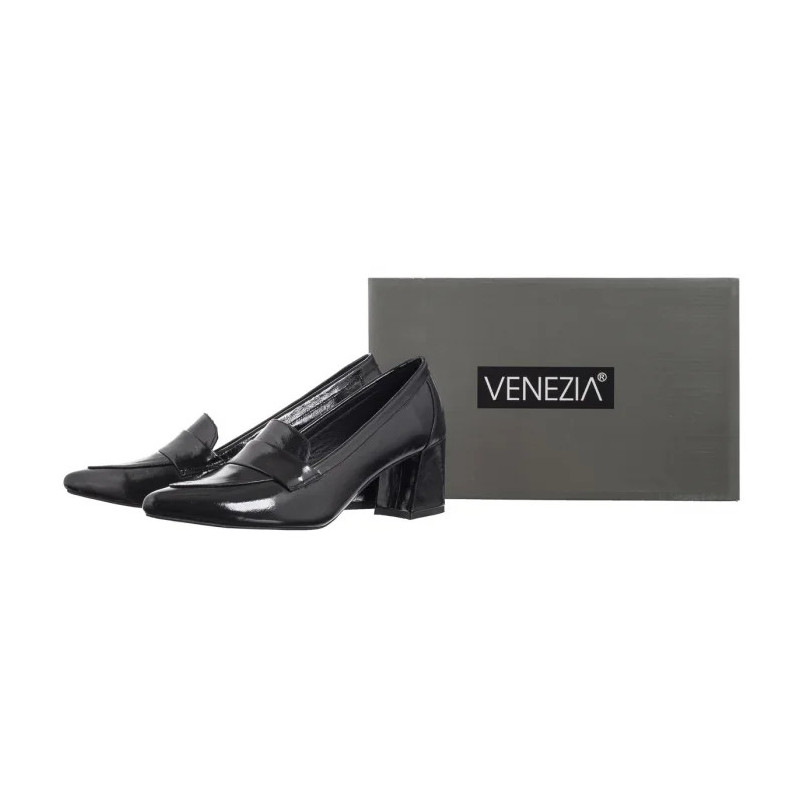 Venezia Czarne Lakierowane A012PABLOBM028 (VE803-a) shoes