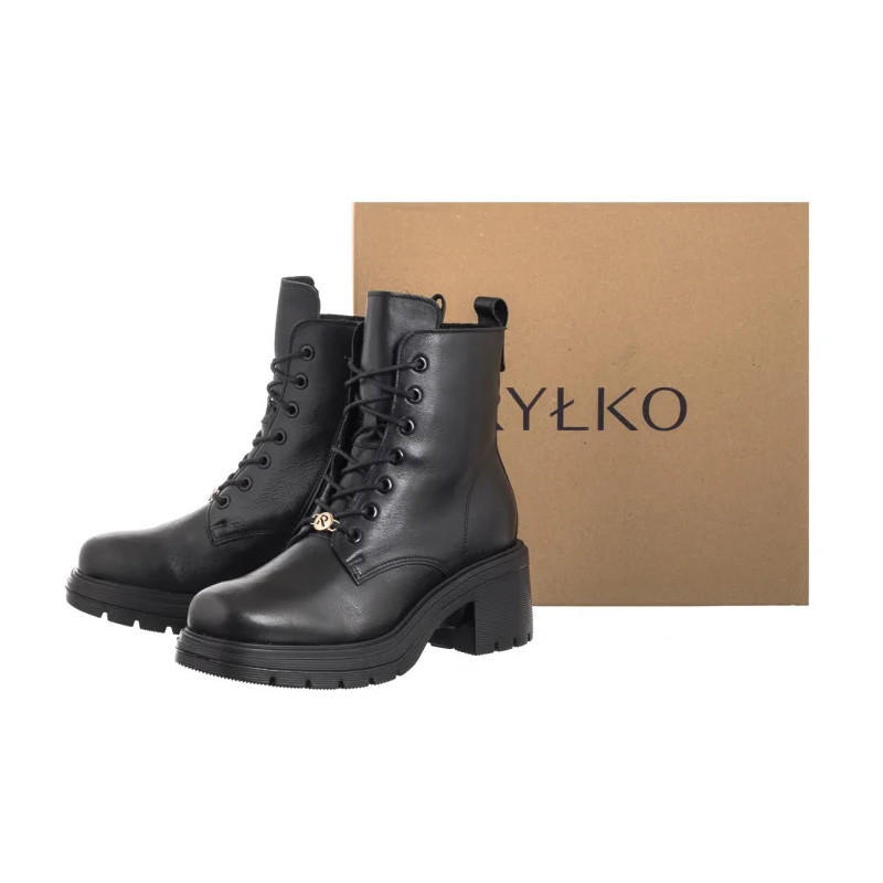 Ryłko Czarne 4UUR2___ _WD8 (RY946-a) shoes