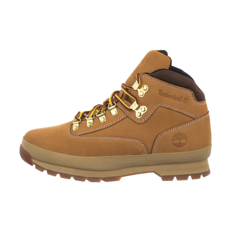 Timberland Euro Hiker Mid Lace Boot Wheat Nubuck 0A2P27 754 (TI136-a) boots