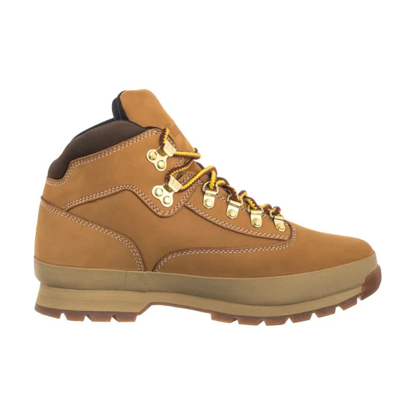 Timberland Euro Hiker Mid Lace Boot Wheat Nubuck 0A2P27 754 (TI136-a) boots