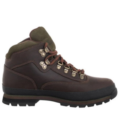 Timberland Euro Hiker Mid Hiker Md Brown Full Grain 095100 214 (TI137-a) boots