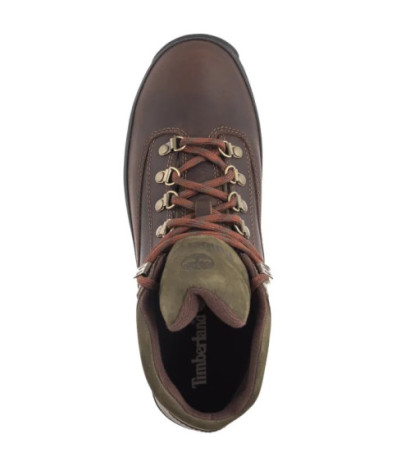 Timberland Euro Hiker Mid Hiker Md Brown Full Grain 095100 214 (TI137-a) boots