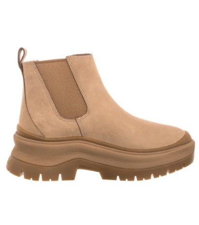 Timberland Roxie Lane Mid Chelsea Boot Light Beige Nubuck 0A28XM EN7 (TI135-a) shoes