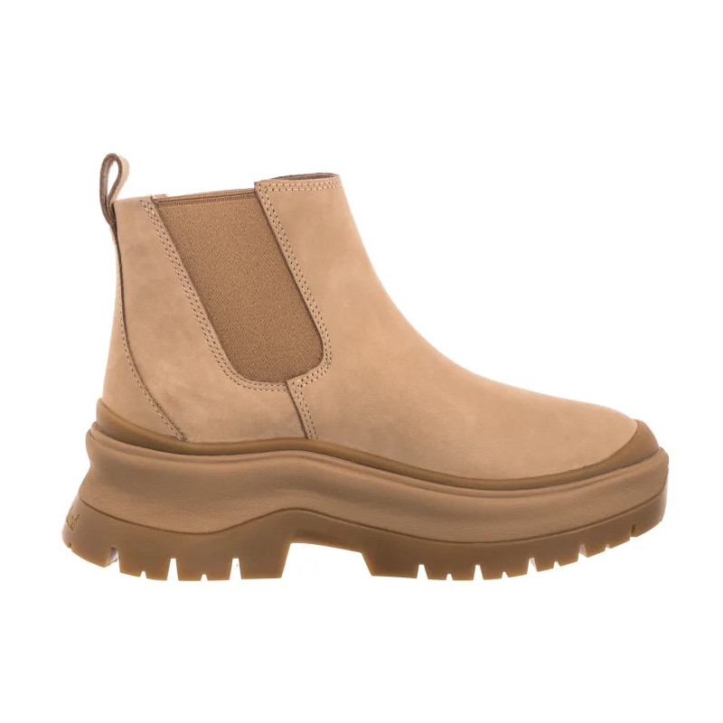 Timberland Roxie Lane Mid Chelsea Boot Light Beige Nubuck 0A28XM EN7 (TI135-a) shoes