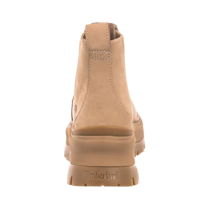 Timberland Roxie Lane Mid Chelsea Boot Light Beige Nubuck 0A28XM EN7 (TI135-a) shoes