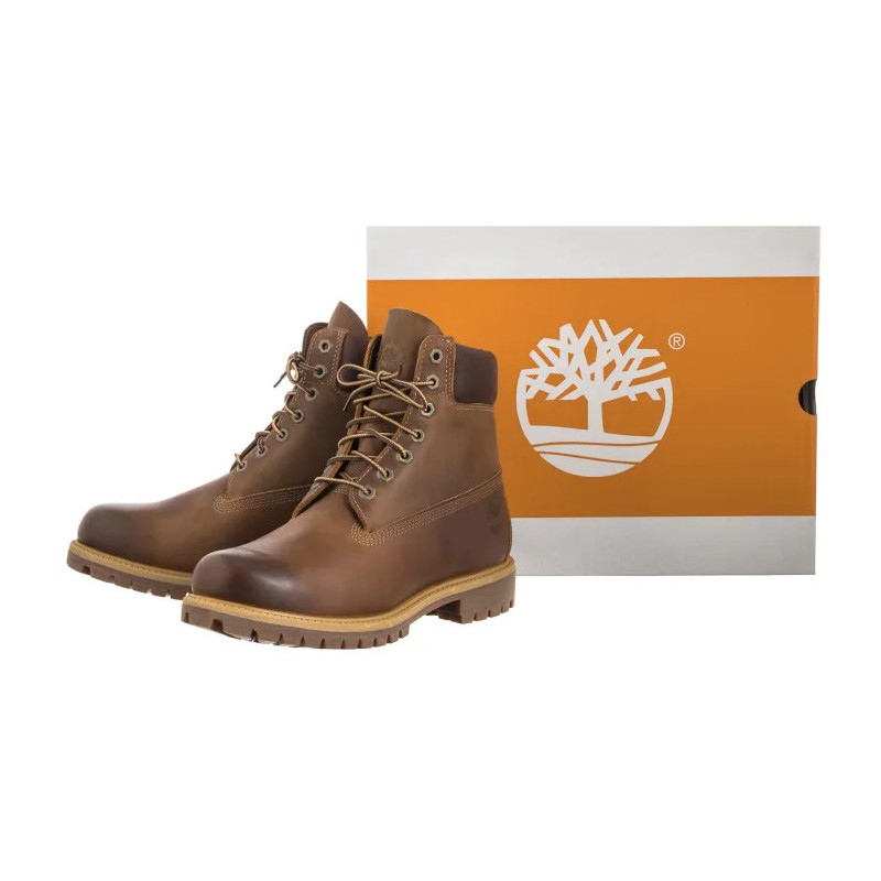 Timberland Premium 6 In Lace Waterproof Brown 127094 214 (TI138-a) boots