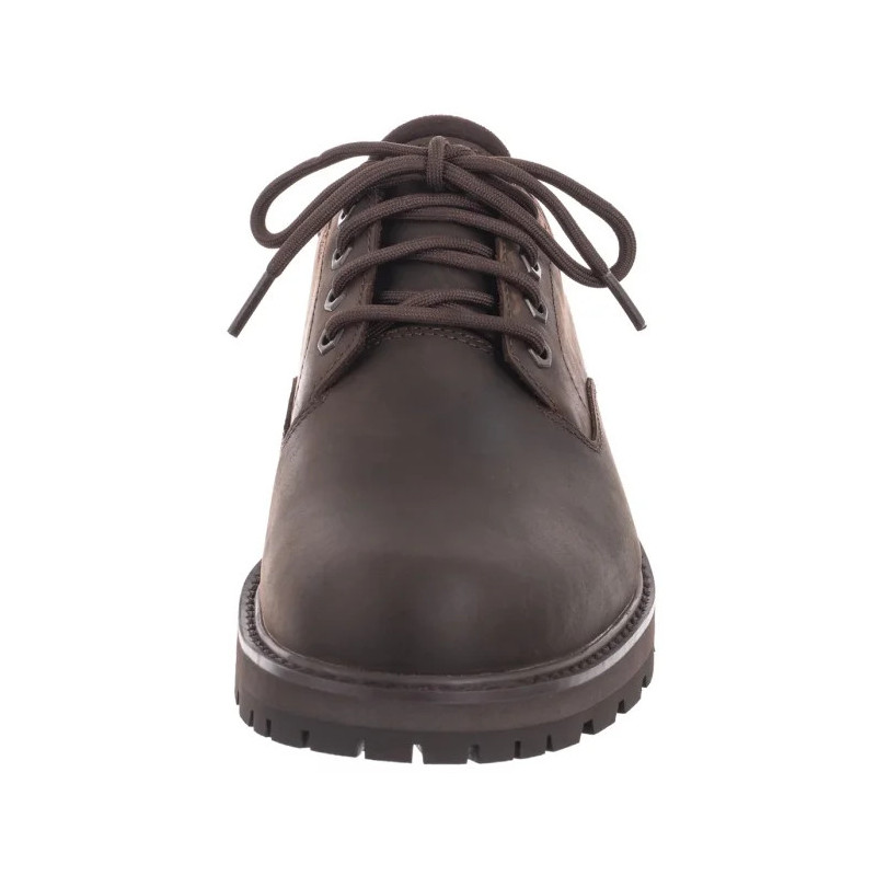 Timberland Britton Road Lace Up Waterproof Shoe Dark Brown Full Grain 0A69T9 W01 (TI139-a) shoes