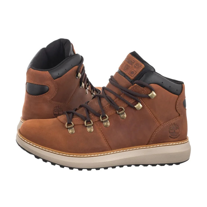 Timberland Hudson Road Mid Lc Waterproof Ch Rust Full Grain 0A69RD EM6 (TI134-a) boots