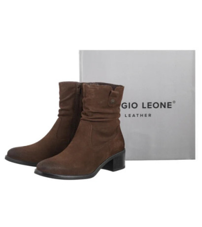 Sergio Leone Brązowe BT 354-S (SL559-a) shoes