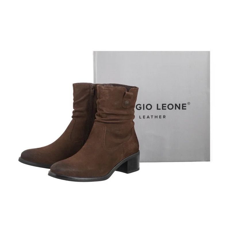 Sergio Leone Brązowe BT 354-S (SL559-a) shoes