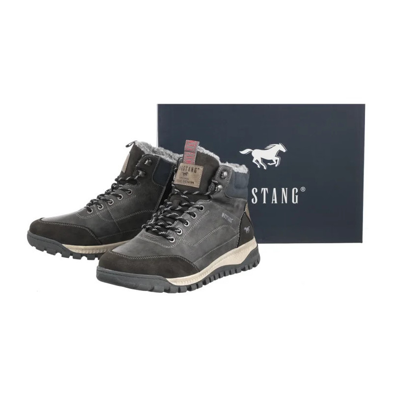 Mustang Szare 4202-602-020 (MU554-a) boots