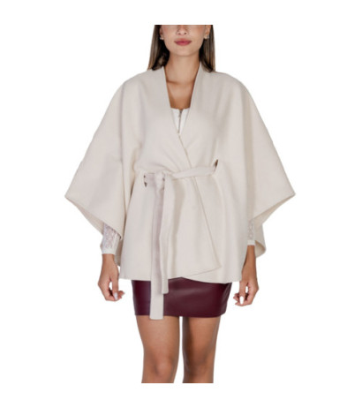 Morgan De Toi Coat 242-BELT White