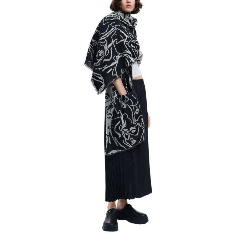 Desigual Coat 24WAIA19 Black