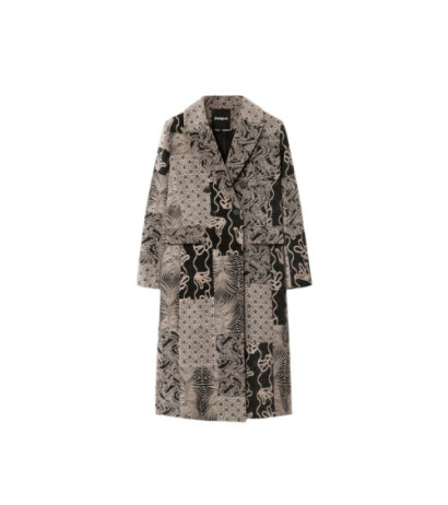 Desigual Coat 24WWEW60 Beige