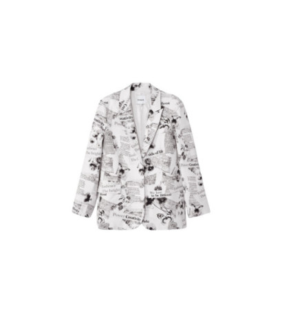 Desigual Blazer 24WWEW52 White