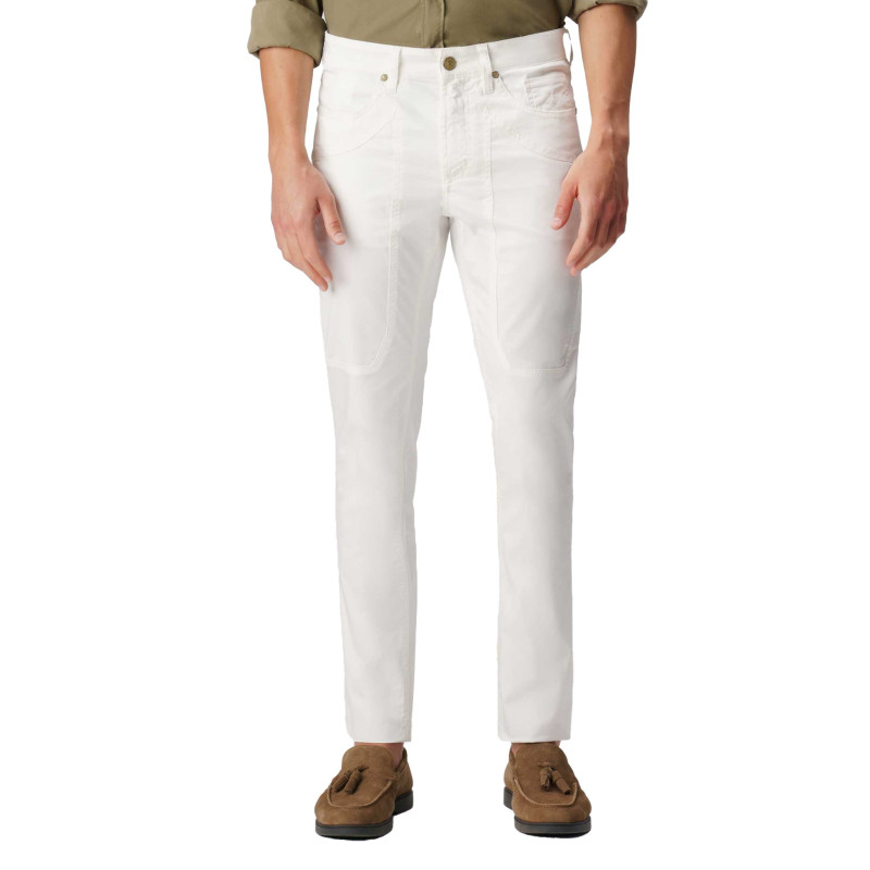 Jeckerson Trousers AI24JUPPA077JOHN001 CTCPTGABA001 White