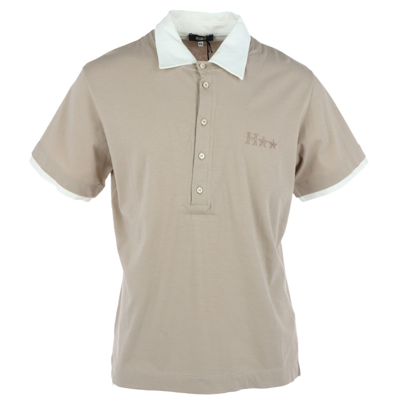 Husky Polo T-shirts ZHEQ Beige