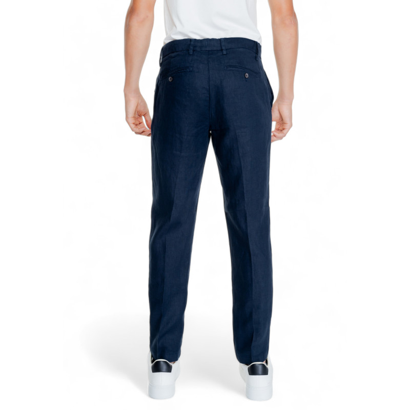 Borghese Trousers 4SPA61 LN01 Blue