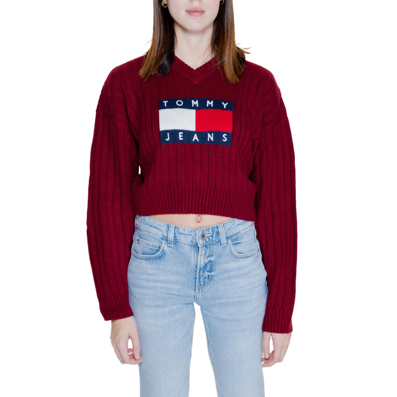 Tommy Hilfiger Jeans Knitwear DW0DW18528 Bordeaux