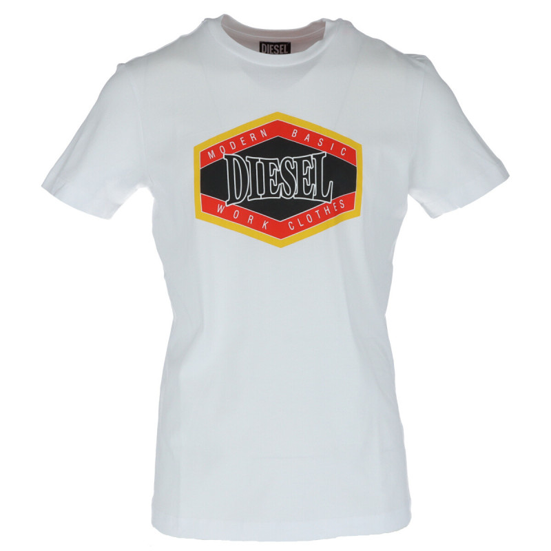 Diesel T-shirts A06497 White